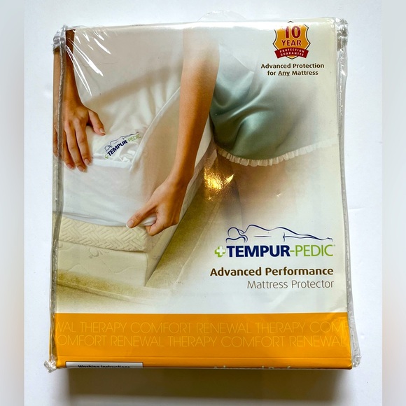 TEMPUR-PEDIC ADVANCE PROTECTION MATTRESS PAD | TWIN SIZE | NEW-ORIGINAL … - Picture 1 of 4